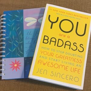 New year - New you.  Book and journal set